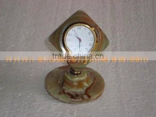 Buy Cheap Long Life New Selling Attractive Style CLOCKS ONYX MARBLE HANDICRAFTS photo-3