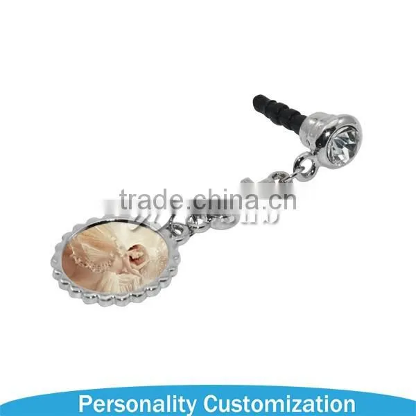 2015 New Mobile Phone Accessory Sublimation Metal Earphone Stopper photo-4