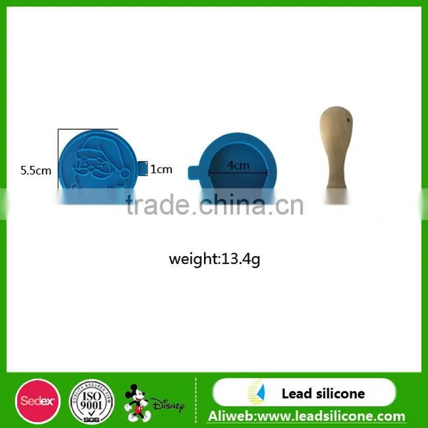 100% Food Grade Homemade Silicone Cookie Stamper photo-6