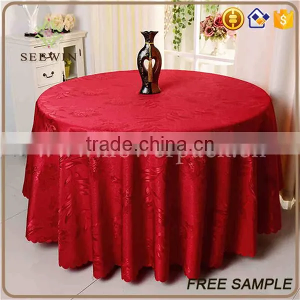 Jacquard Disposable Round Table Cloths photo-4