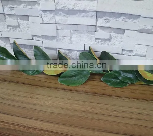 Artificial Magnolia Leaves Garland Plastic Magnolia Garland photo-2