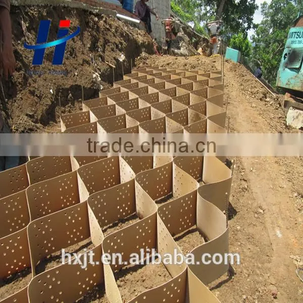 Dike and Retaining Wall Control-erosion Gravel Stabilizer Pavers HDPE Geocell photo-4
