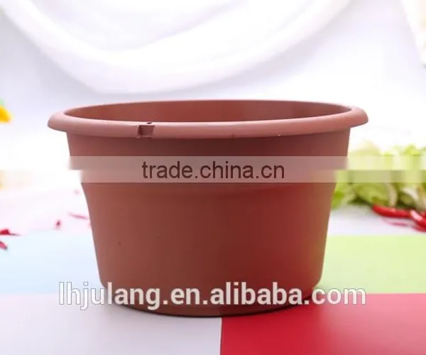 Wholesale Useful Plastic Flower Pot With Hanger/Useful Plastic Plant Pot With Hanger photo-2