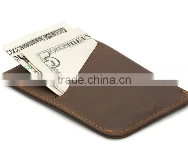 Leather Card Sleeve Wallet photo-3