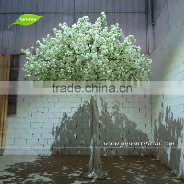 BLS1603003 GNW 10ft New White Silk Cherry Blossom Indoodr Artificial Tree for Weddings Decoration photo-3