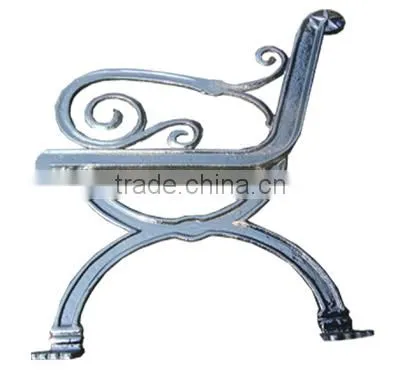 Wooden Bench Parts. Casting Iron Bench for Sale photo-2