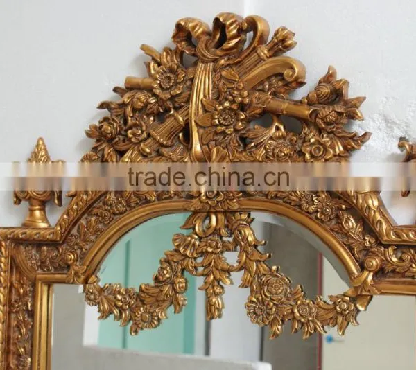 Vertical Dressing Room Baroque Style Frame Mirrors photo-3