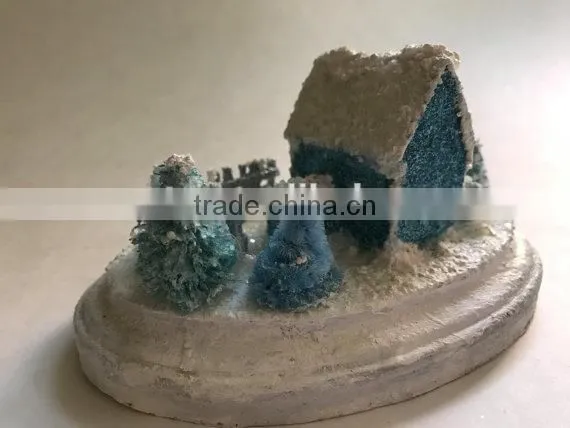 Christmas Village Train Snow Snowy Small photo-2
