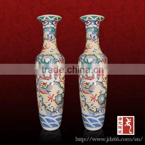 2017 Hot Selling Home Goods Large Floor Vase From Jingdezhen photo-3