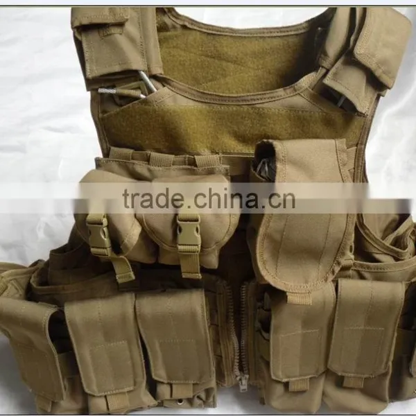 Khaki Army Tactical Vest photo-2