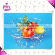 Wedding 3-Tier Metal Wire Apple Holder Fruit Holder Fruit Basket photo-6