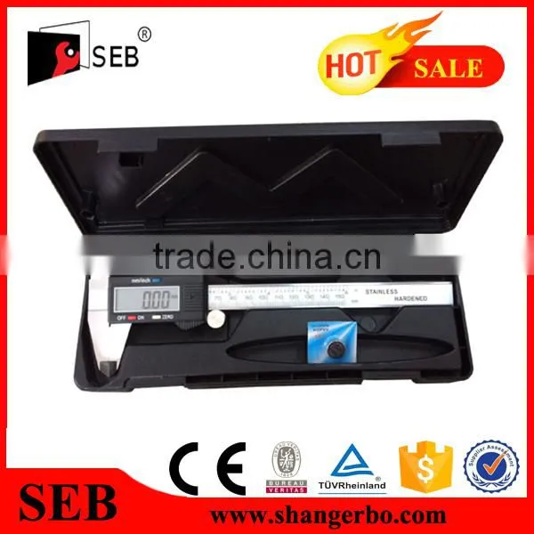 6" Digital Dial Caliper With Black Plastic House photo-6