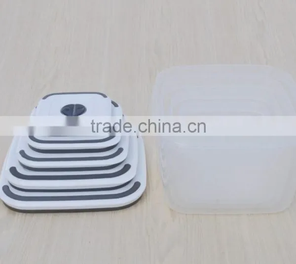 Different Size Square Shape FDA Plastic Food Storage Container photo-5