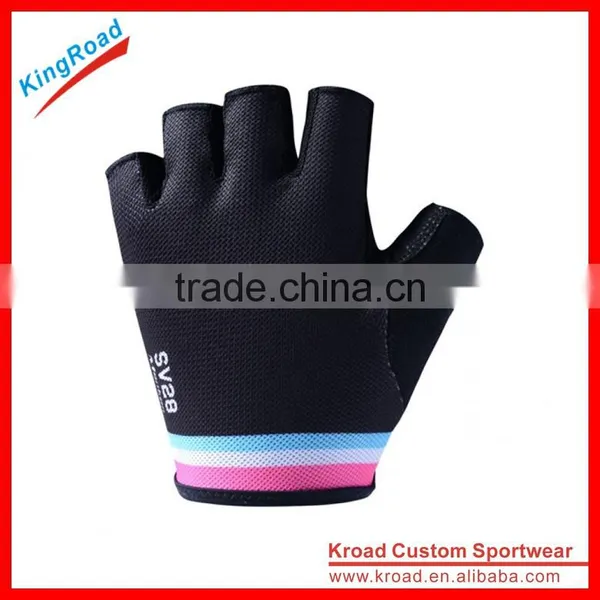 Latest Hot Sale Breathable Racing MTB Bicycle Cycle Gloves Sports Bike Accessories Half Finger Cycling Gloves photo-2