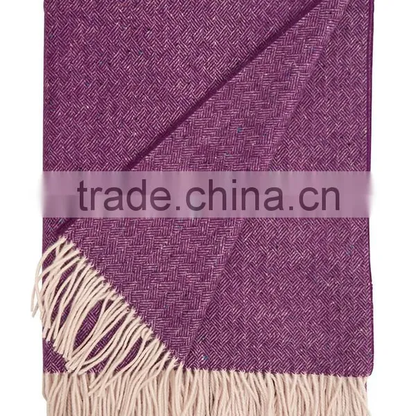 Buy High Quality Knitted Luxe Baby Cashmere Blankets photo-6