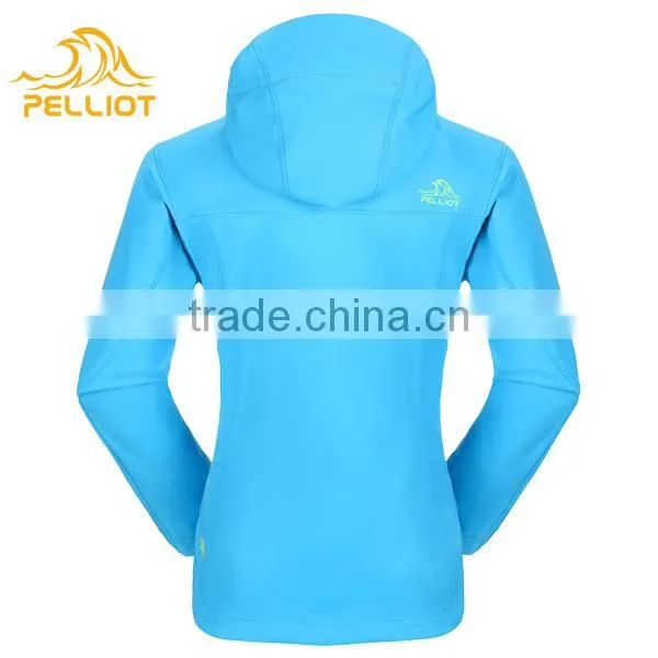 Womens High Quality Cheap Windbreaker Waterproof Softshell Jacket photo-2