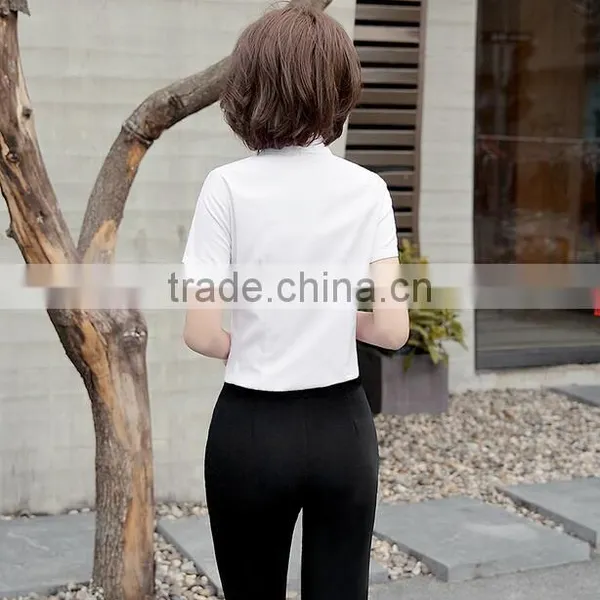 New Design Factory Price Multi Colour Chantilly Official Shirt for Ladies photo-4