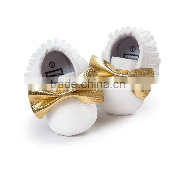 2 Colors Matching Pu Baby Moccasin, Colored Moccasins photo-6