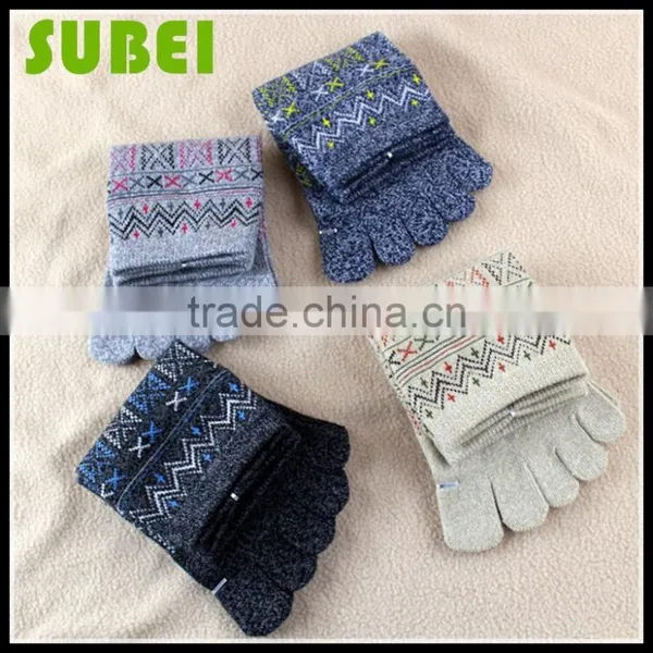 The Newest Personality Five Fingers Socks,Bohemia Pure Cotton Comfortable Toe Socks photo-6