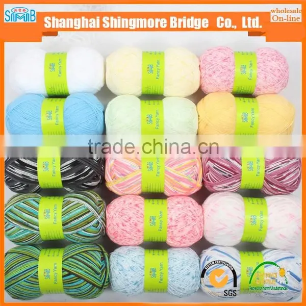 China Factory Wholesale 100 Acrylic Weaving Yarn for Hand Knitting With Low Price photo-6