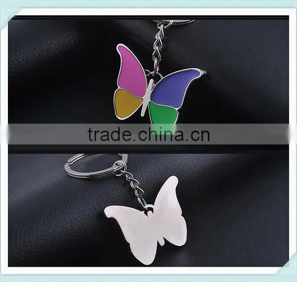 Butterfly Keychains Novelty Metal Keyrings Gift photo-5
