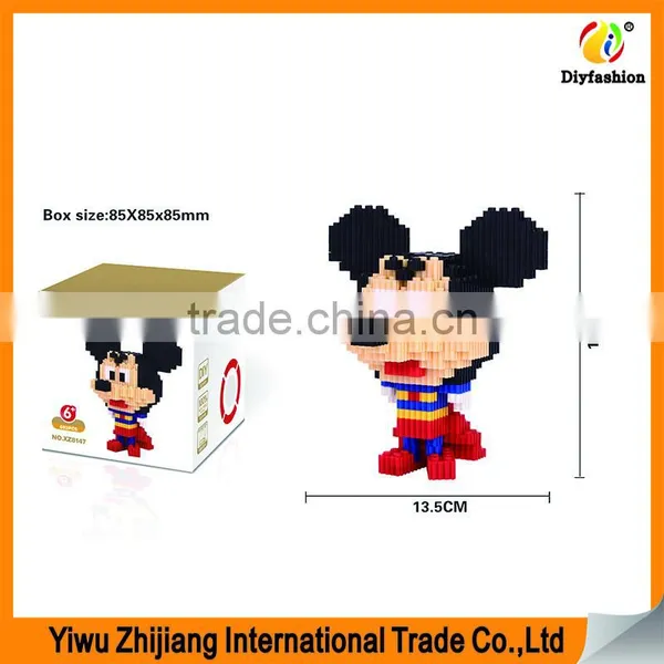 Hot Sale 3D Mode Mini Building Blocks Puzzle Design Intelligence Blocks Toys for Childrens photo-2