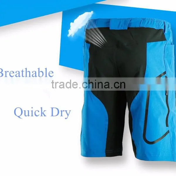 Men Summer Cycling Shorts Downhill MTB Shorts Quick Dry Outdoor Bicycle With Belt Patchwork Breathable Ridding Shorts photo-6