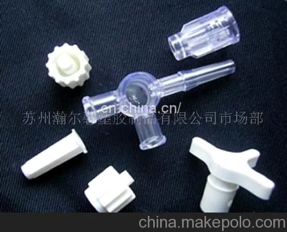 China Medical Plastic Injection Molding Maker for 3 Way Stop Cock With Male Female Luer Lock photo-2