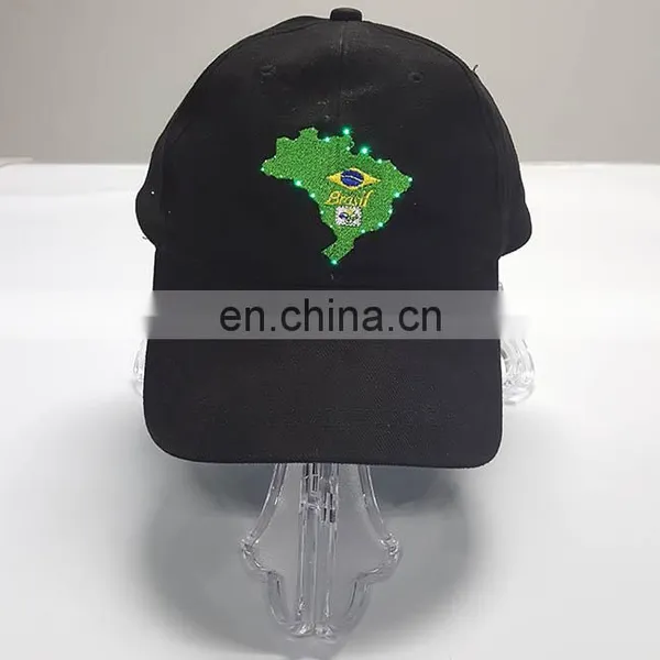 Shenzhen Sun Protection Head Baseball Led Flashing Hat for Man photo-5