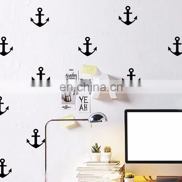 Ins Style Anchors Shape Vinyl Wall Sticker Children Room Home Decoration Mural Roon Decal photo-3