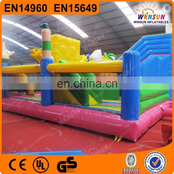 Newest Design Custom Popular Used Largest Inflatable Kids Amusement Park photo-5