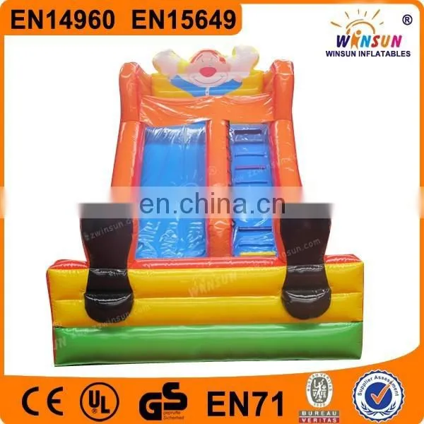 High Quality Mobile Little Inflatable Clown Slide Child Used for Sale photo-2
