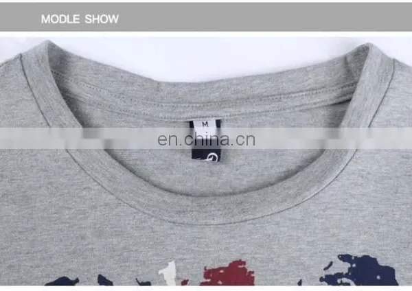 Large Size Men T Shirt 5XL Flag Printing Design T-shirt Men Long Sleeve Fashion European American Style Camisetas Gray White photo-3