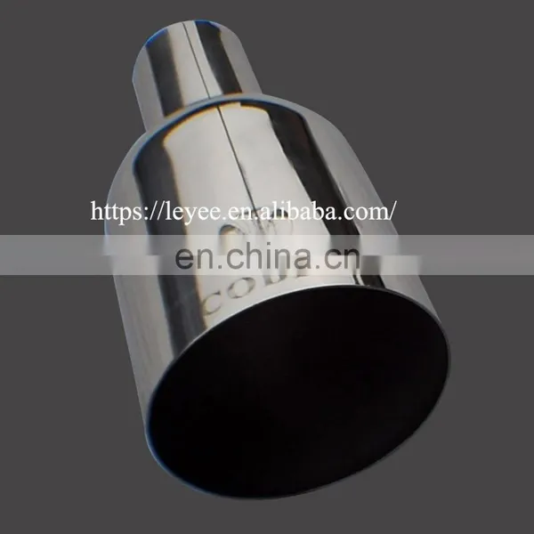 Stainless Steel Titanium Blue Bevel Car Exhaust Tip photo-3