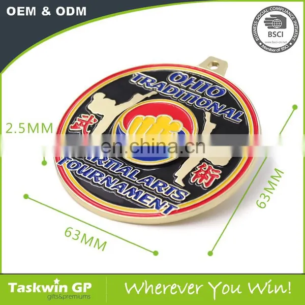 Custom Sport Metal Medals Embossed Medal for Martial Arts photo-6