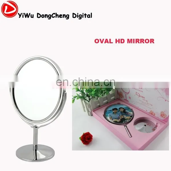 Women Makeup Cosmetic Oval (8*10cm) Stand Mirror Provide to Map Custom, Valet Processing DIY Makeup Mirror