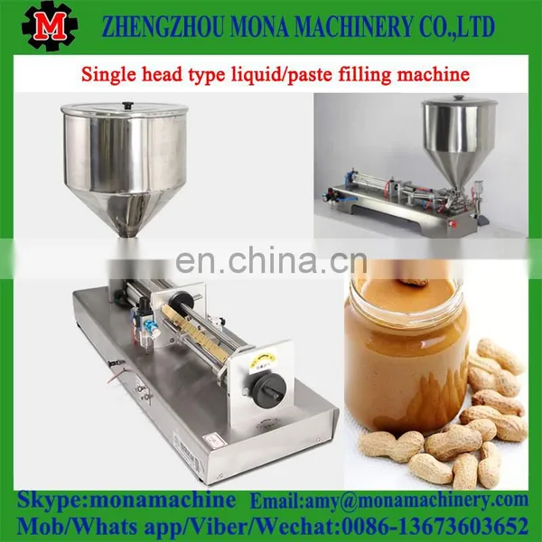 Excellent Quality Pneumatic Piston Pump Tomato Sauce Bottle Filling Machine photo-3