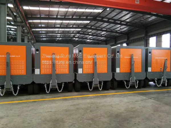 Large Portable Screw Air Compressors of 110SDY-8 20m3/min 8bar Electric Air Compressor for Sale photo-4