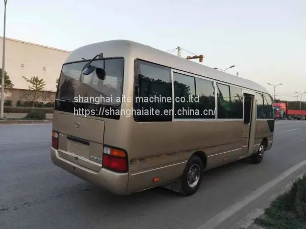 Cheap Price 2016 Used Toyota Coaster Bus With Diesel Engine and 30 Seats for Sale in Shanghai ,china photo-4