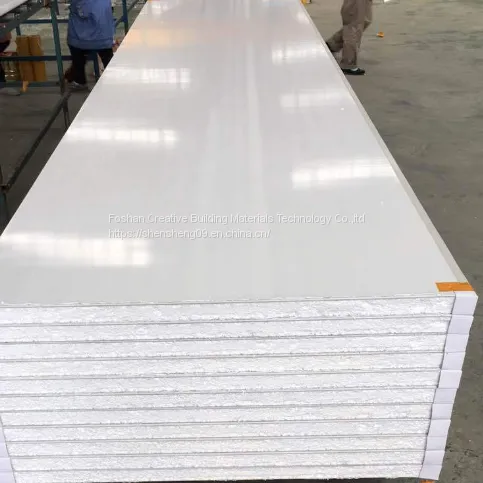 Easy Installation Fireproof MGO EPS Sandwich Wall Panel/Polyurethane Sandwich Panels photo-2