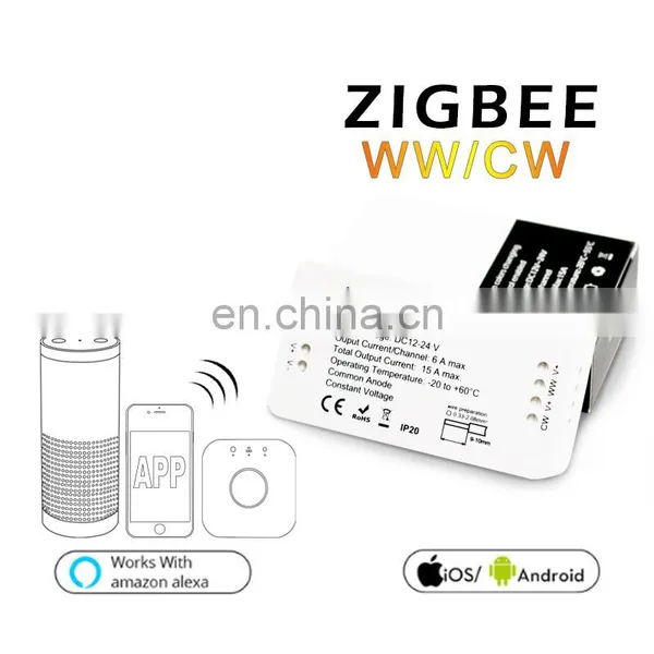 2.4G Wireless WW/CW Zigbee Dual Color Led Light Controller photo-4