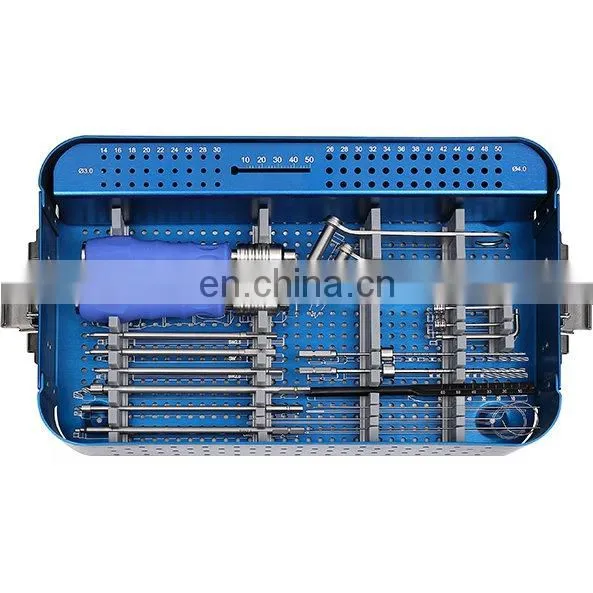 Factory Supply Orthopedic Surgical Instruments Herbert Screw Instrument Set for Trauma Surgery photo-2