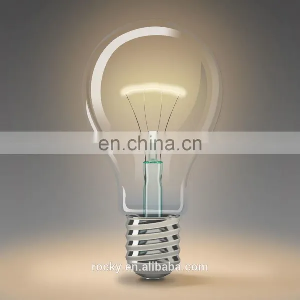 E27 B22 40w 60w 100w 220V Clear Light Bulb photo-4