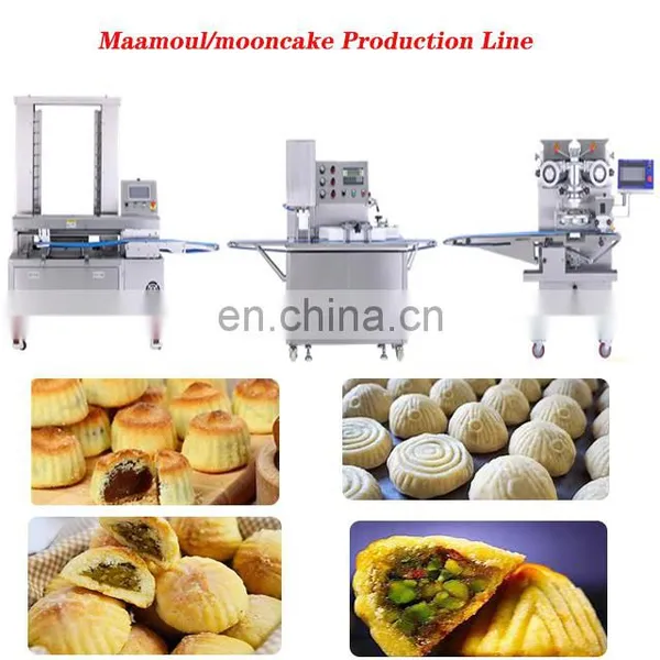 Newest Moon Cake Maamoul Production Line With Reasonable Price/Maamoul Encrusting Machine/maamoul Forming Machine photo-2