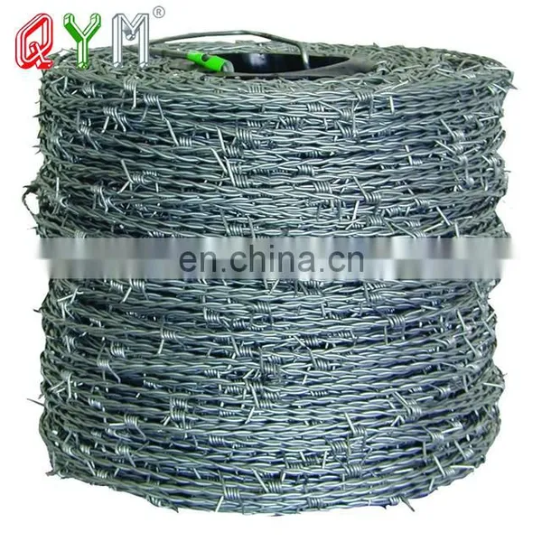 Airport Prison Security Fence Galvanized Barbed Wire Fence photo-3