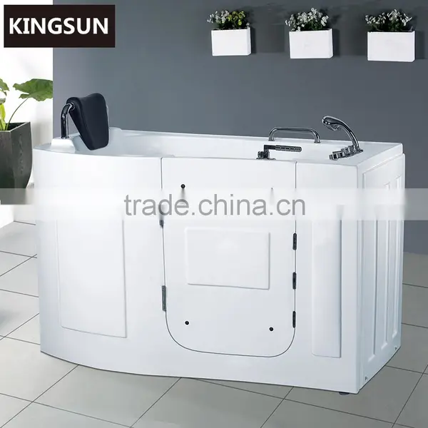 Walk In Tub Shower Combo Acrylic Elderly Bathtub