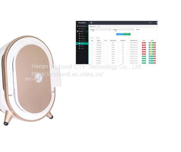 2022 Newest Digital Skin Scanner 3d Magic Mirror Camera Skin Analyzer Machine Analysis With Best Price photo-4
