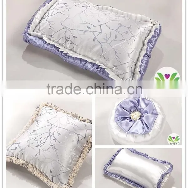 Royal Silver and Purple Bedding Set Luxury Wedding Bedding Set 100% Cotton Embrodiery Bridal Bedding Commerical Bedding Set photo-6