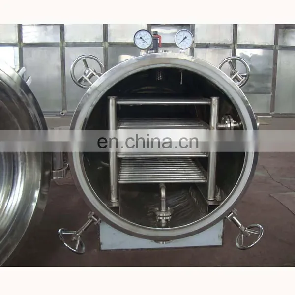 Hot Sale YZG Round Vacuum Tray Dryer for REDKEN Conditioner photo-5