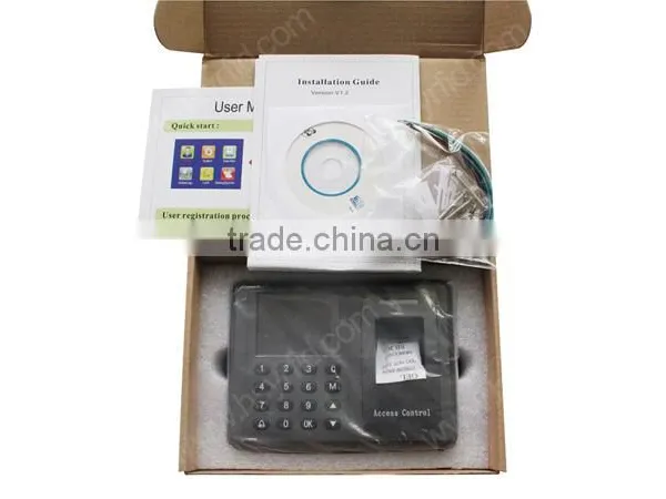 HSY-F802 Fingerprint Access Control Recording of Working Hours Tcp/ip Rfid Card Time and Attendance With Control Door Opening photo-5